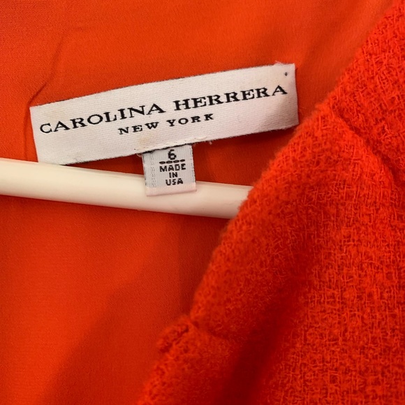Carolina Herrera Orange dress - Picture 3 of 5